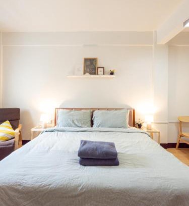 Phlabphla Apartamento | 206HiddenNest, Local Room with Street Food only 15 min walk to Skytrain