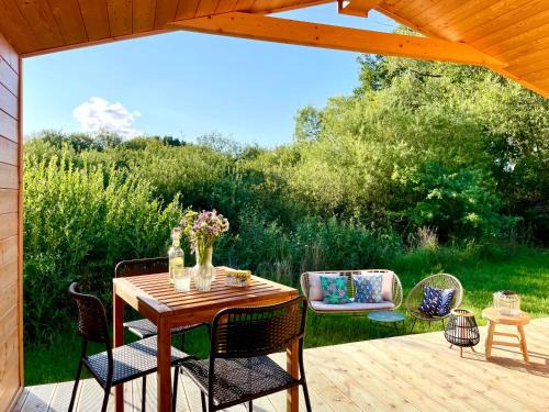 Bleckede Casa | 208-Tiny House an der Elbe mit Blick ins Grüne