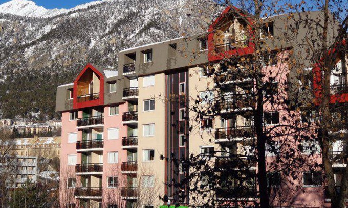 Briancon Apartamento | 20m from ski slopes, 4th floor, balcony, ski locker, 30m², Serre Chevalier