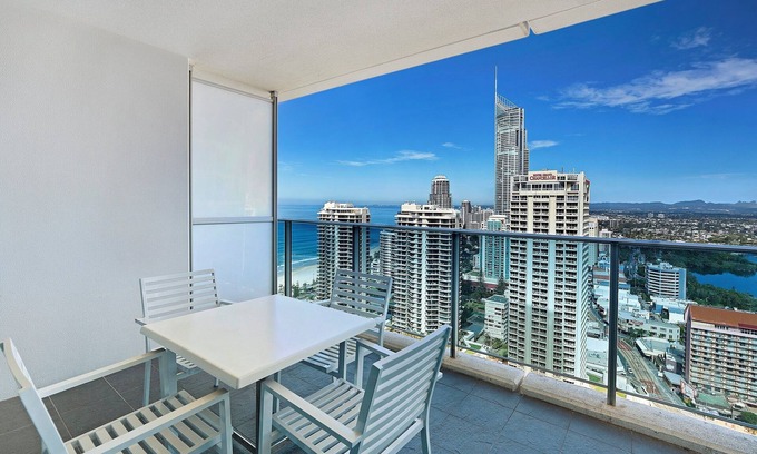 Surfers Paradise Apartamento | ❤️21 Niveles sobre el Hotel Hilton - 2 habitaciones
