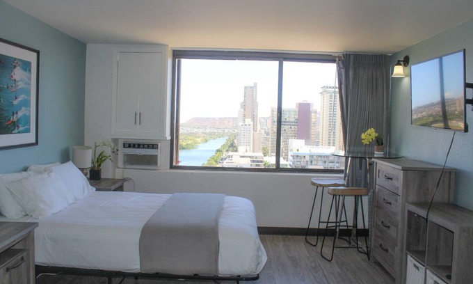 McCully - Moiliili Condominio | 21 m² Apartamento ∙ 2 huéspedes
