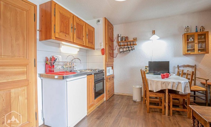 Aussois Apartamento | 21 m² Estudio ∙ 1 habitación ∙ 3 huéspedes