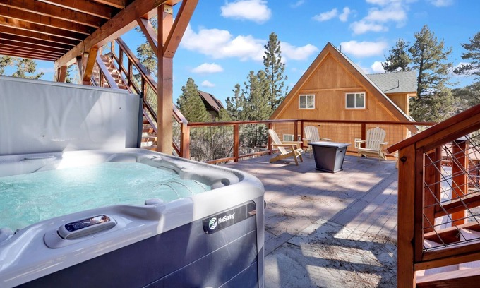 Big Bear Chalet De Esquí | 2132-meadow View Cabin 3 Bedroom Home by Redawning