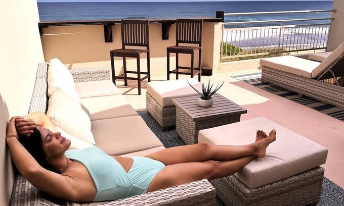 Bajura Condominio | #22 Breezy Beachfront Penthouse at Jobos Beach
