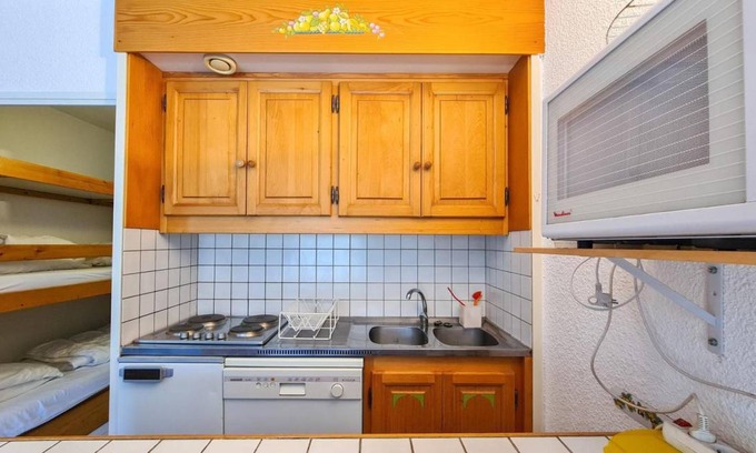 Flaine Apartamento | 25 m² Estudio ∙ 1 habitación ∙ 4 huéspedes