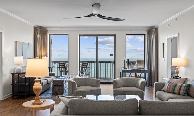 Arcadian Shores Apartamento | 2507 Margate - 4 bedroom ocean front condo - condo