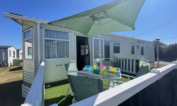 Pevensey Chalet De Esquí | 27 Tower View Pevensey Bay Holiday Park Beach