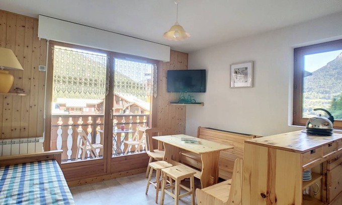 Saint-Jean-dʼAulps Apartamento | 28 m² Apartamento ∙ 1 habitación ∙ 6 personas