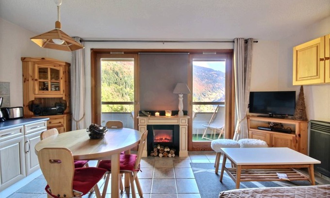 Saint-Jean-dʼAulps Apartamento | 28 m² Apartamento ∙ 1 habitación ∙ 5 personas