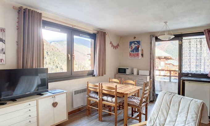 Saint-Jean-dʼAulps Apartamento | 28 m² Estudio ∙ 5 personas
