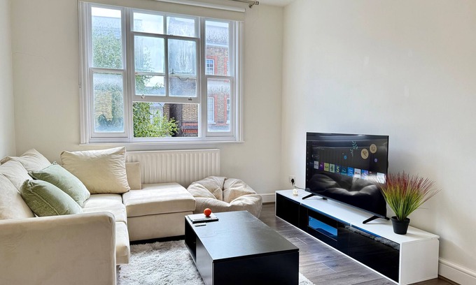 Canonbury Apartamento | 2bed Apartment-sleeps 4, Pets Ok & Balcony