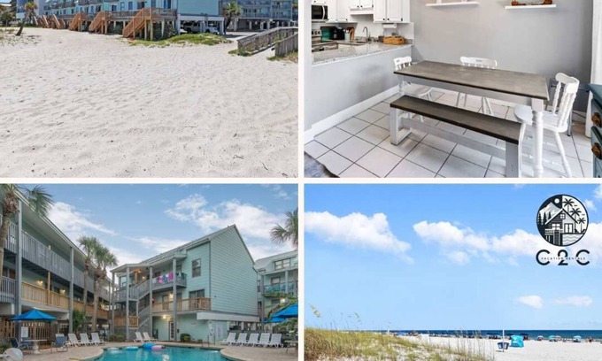 Gulf Shores Apartamento | 2BR Condo Beach Access, Pool and Walk to Hangout!