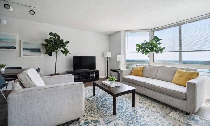 Ballston Apartamento | 2BR Executive City Suite With Gym & Pool