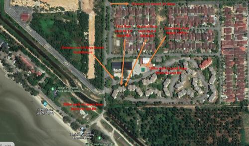 Kampung Bagan Lalang Apartamento | 2BR First-Floor Apartments at Sri Bayu Resort Hotel, Bagan Lalang