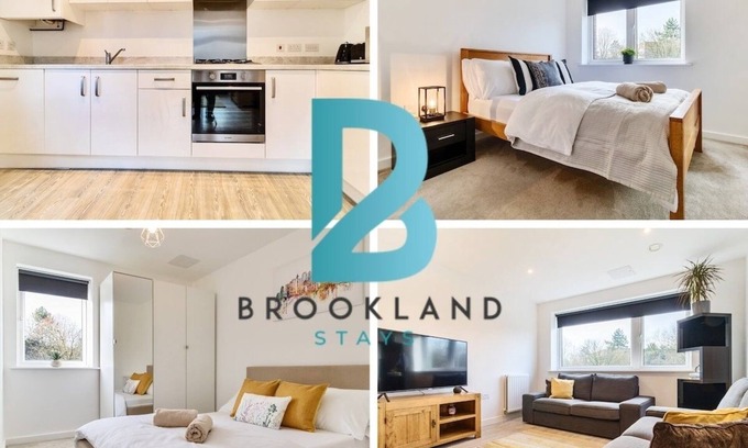 Welwyn Garden City Apartamento | 2BR Furnished l Parking l Wi-Fi