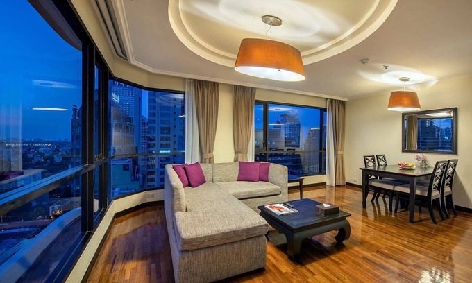 Lumphini Condominio | 2BR Siam Penthouse/Lumpini City view/ Monthly