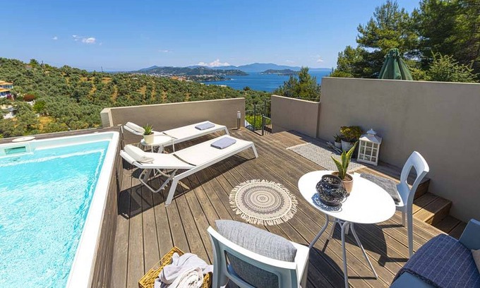 Katsarou Apartamento | 2br Suite White gea con piscina privada no01