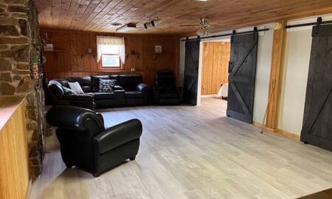 Wellsboro Casa | ​​2BR w/ Fireplace | Backyard Seating + Firepit