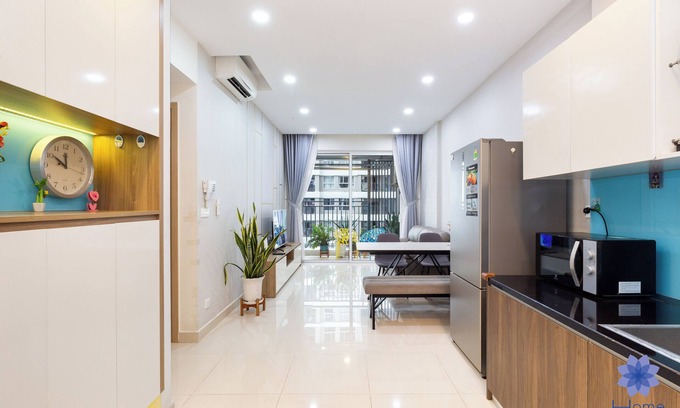 Phu Nhuan Apartamento | Apartamento de lujo de 3 habitaciones con servicio gratuito de recogida en el aeropuerto, gimnasio y piscina gratuitos