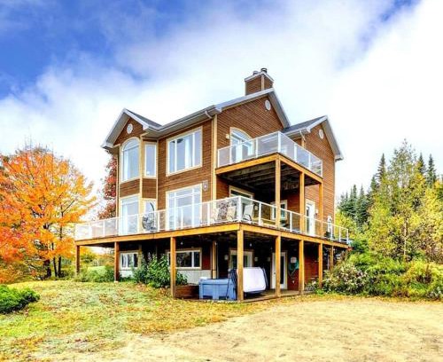 Petite-Riviere-Saint-Francois Apartamento | 2CH - Foyer - Wi-Fi - Cuisine équipée - Vue