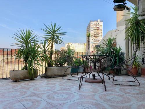 La Villette Apartamento | 2FOR - Terrace full sky in Marseille