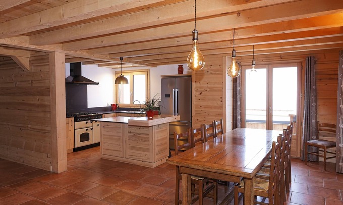 Cordon Apartamento | Apartamento de 3 * '' Mont Blanc '', 125 m², en las laderas, de 8 a 10 pers.