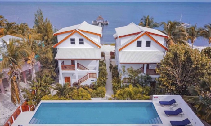Cayo Corker Apartamento | Nuevos pasos de 3 dormitorios y 3 baños a la piscina, playa privada y muelle # 7