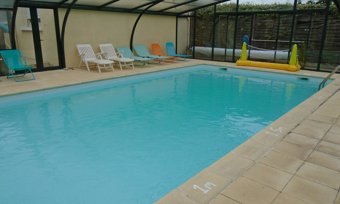 Cahuzac Cabaña | Casa rural de 3 dormitorios con piscina privada cerca de Bergerac, Dordoña