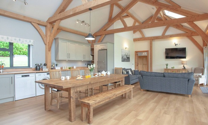 Crediton Cabina | Alojamiento de 3 habitaciones en Stockleigh Pomeroy