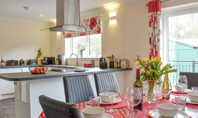 Laurencekirk Cabaña | What a great base for a relaxing holiday, clean, warm and comfortable.