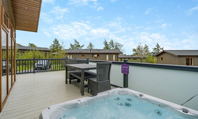 Cockermouth Chalet De Esquí | Alojamiento de 3 habitaciones en Bewaldeth, Keswick