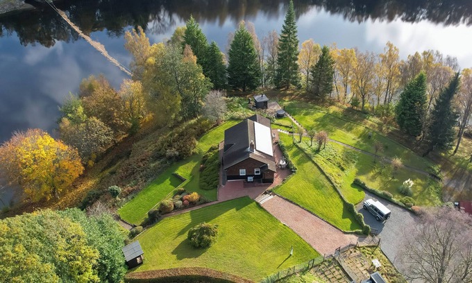 Pitlochry Cabaña | Alojamiento de 3 habitaciones en Loch Tummel