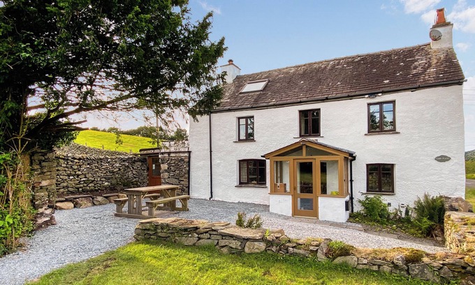 Penny Bridge Cabaña | Alojamiento de 3 habitaciones en Blawith, near Coniston