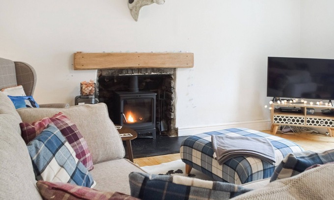 Llansteffan Cabaña | Alojamiento de 3 habitaciones en Llansteffan, near Carmarthenshire
