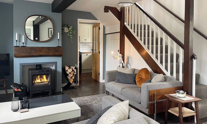 Newport Cabaña | Alojamiento de 3 habitaciones en Calbourne