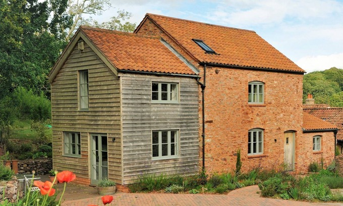 Fiddington Cabaña | Alojamiento de 3 habitaciones en Aisholt, cerca de Bridgwater