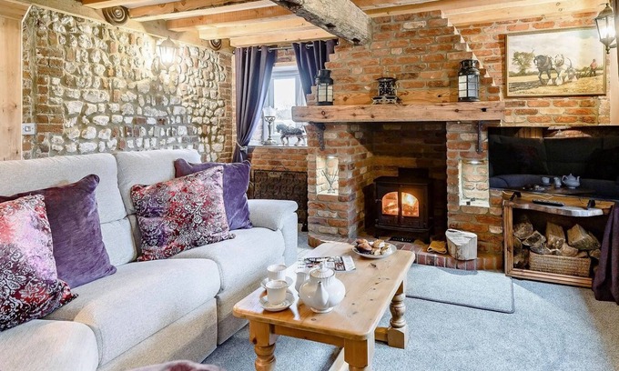 Foulden Cabaña | Alojamiento de 3 habitaciones en Foulden, cerca de Swaffham