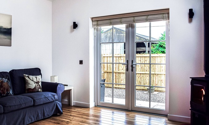 Crieff Cabaña | Alojamiento de 3 habitaciones en Crieff