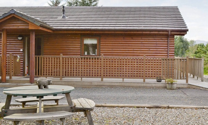 Buchanty Cabaña | Alojamiento de 3 habitaciones en Glenalmond, cerca de Crieff