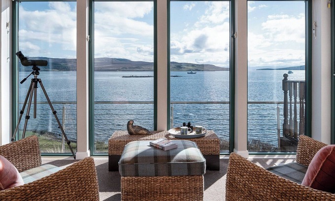 Isle Ornsay Cabaña | Alojamiento de 3 habitaciones en Portree