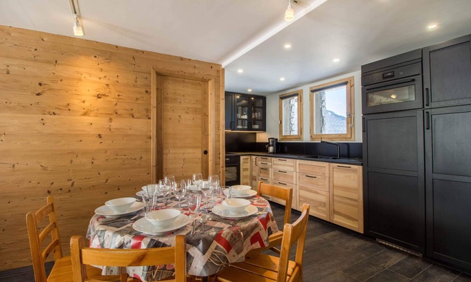 Vallandry Apartamento | Nuevo apartamento de 8 camas ski in ski out en Vallandry