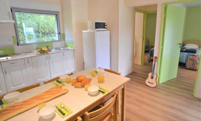 Merdrignac Chalet De Esquí | 3-bedroom gîte sleeps 6