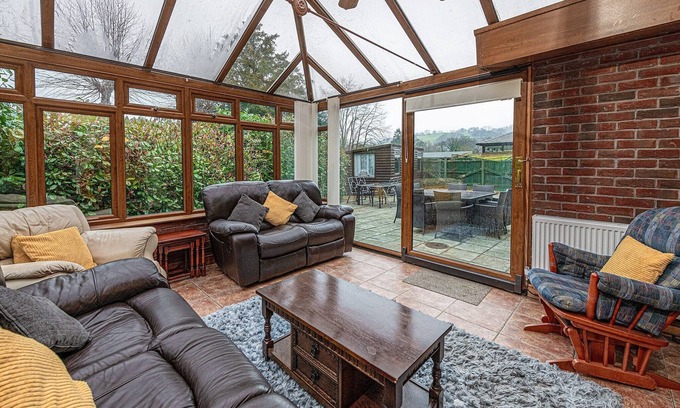 Llangollen Casa | Casa de vacaciones de 3 dormitorios en Llangollen, Sin depףsito