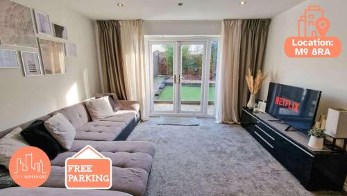 Manchester Casa | 3 bedroom Home Near Centre by City SuperHost