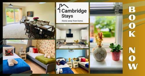Cambridge Casa | 3 Bedroom House Garden Free Parking 15 min to centre 5 min to motorway