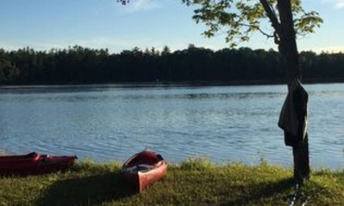 Fife Lake Cabina | Charming 3 bedroom log cabin on Pickerel Lake in Fife Lake, MI + a guest house