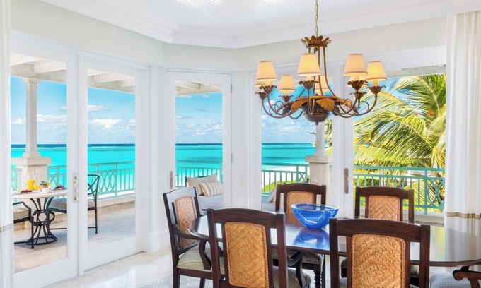 Grace Bay Hotel | 3-bedroom Ocean View Penthouse at The Palms, Infinity Pool & Beachfront Dining