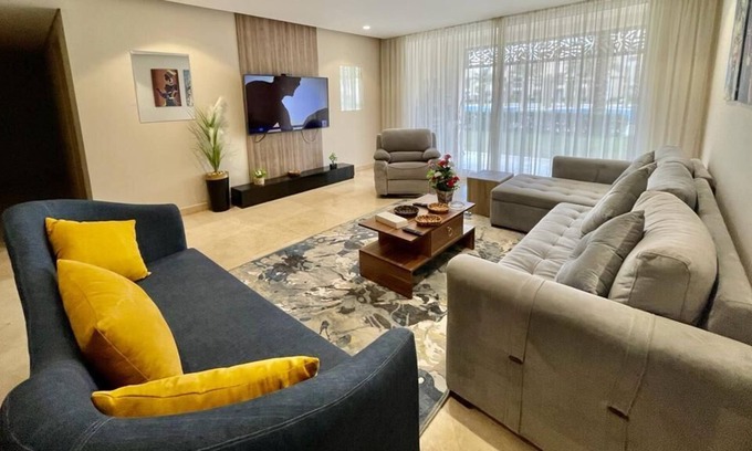 El Gouna Apartamento | 3 Bedrooms APT Ground Floor Pool view