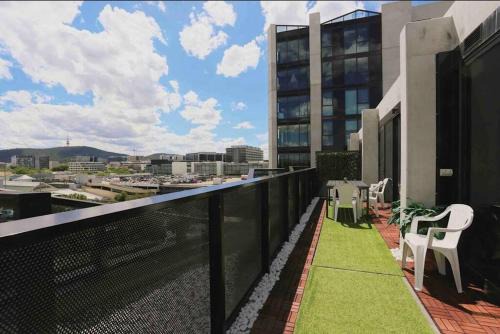 Canberra City Centre Apartamento | 3 BRs topfloor view@Heart of Canberra free parking