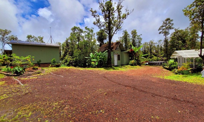 Fern Forest Cabina | # 3 cabina - privado con baño interior con microondas y parrilla